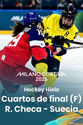Hockey Hielo JJOO Milano Cortina 2026 - Cuartos de final femenino: República Checa - Suecia