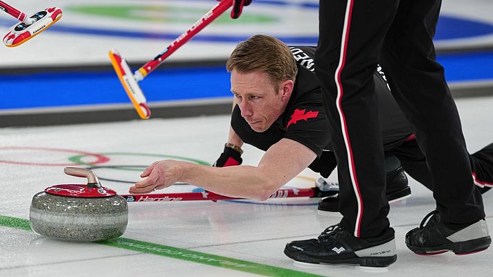 Curling JJOO Milano Cortina 2026 - Round Robin masculino: Canadá - Suecia