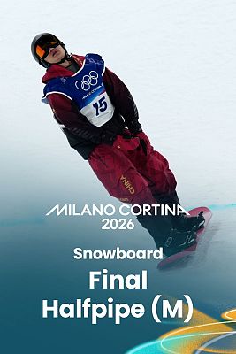 Snowboard JJOO Milano Cortina 2026 - Final Halfpipe masculina