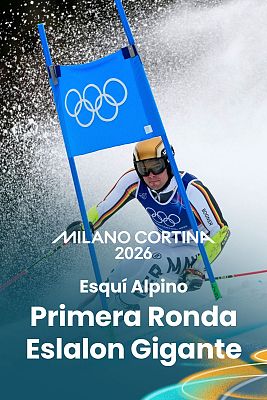Esquí Alpino JJOO Milano Cortina 2026 - Primera ronda masculina eslalon gigante