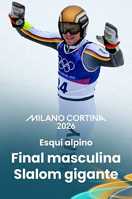 Esquí Alpino JJOO Milano Cortina 2026 - Final masculina Slalom gigante