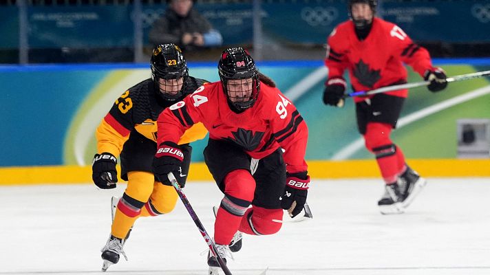 Hockey Hielo JJOO Milano Cortina 2026 - Cuartos de final femenino: Canadá - Alemania