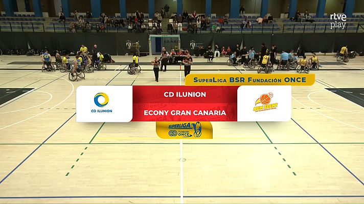 Baloncesto en silla de ruedas - Superliga BSR España 13ª Jornada: CD Ilunion - Econy Gran Canaria