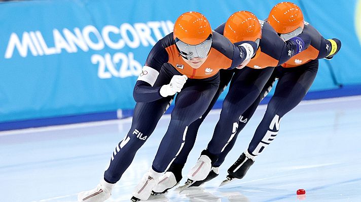 Patinaje de velocidad JJOO Milano Cortina 2026 - Clasificación femenina. Persecución