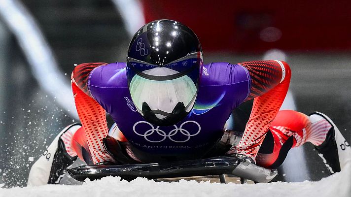 Skeleton JJOO Milano Cortina 2026 - Skeleton: Final femenina. Tercera manga