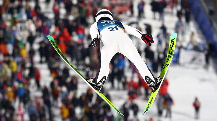 Saltos de esquí JJOO Milano Cortina 2026 - Final masculina. Trampolín largo