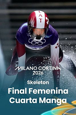 Skeleton JJOO Milano Cortina 2026 - Final femenina. Cuarta manga