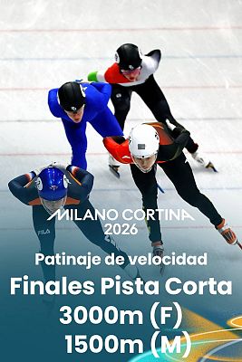 Patinaje de velocidad JJOO Milano Cortina 2026 - Pista corta: 3000m femenino y 1500m masculino