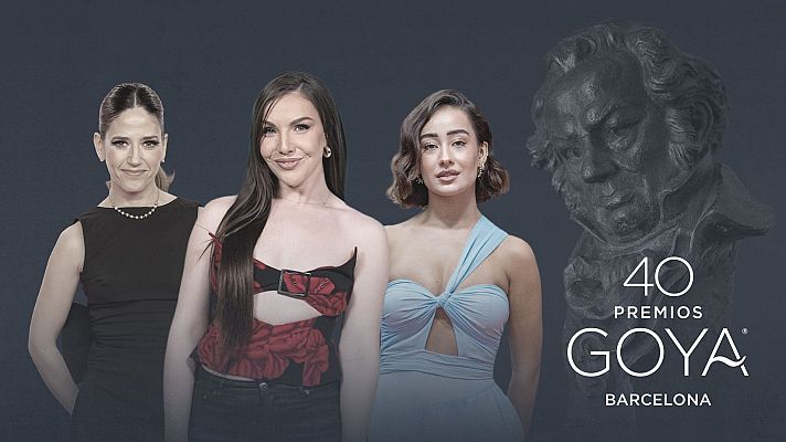 La noche de los Goya con... - Inés Hernand, Nuria Marín y Marina Rivers, presentadoras de la alfombra roja de los Goya