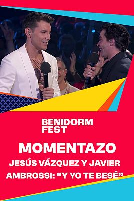 Jes�s V�zquez y Javier Ambrossi cantan "Y yo te bes�"