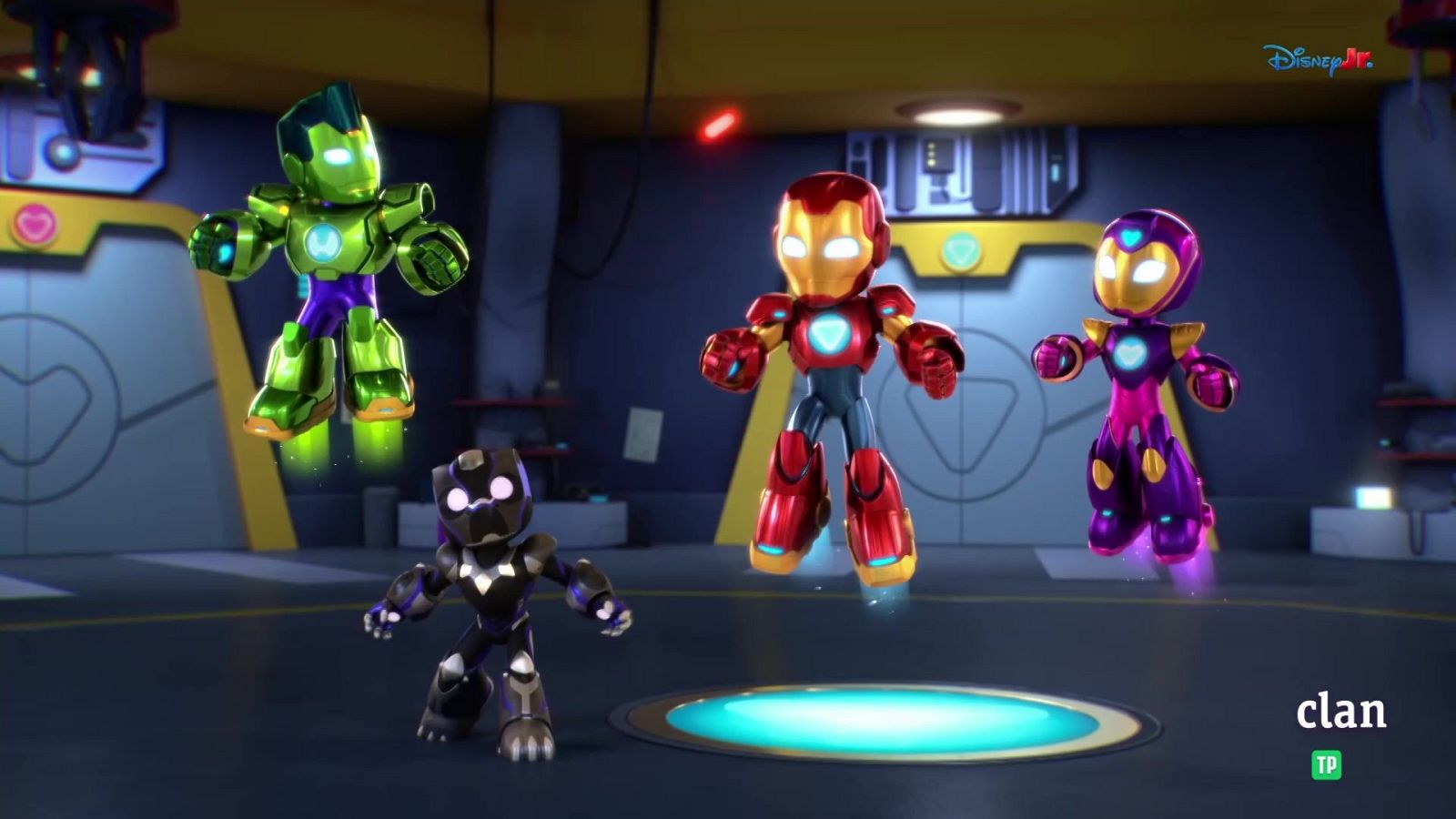 Iron Man y su superequipo - Black Panther y el robot - Iron Man y su superequipo | Ver