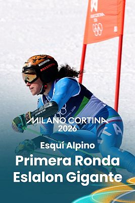 Esquí Alpino JJOO Milano Cortina 2026 - Primera ronda femenina Eslalon Gigante