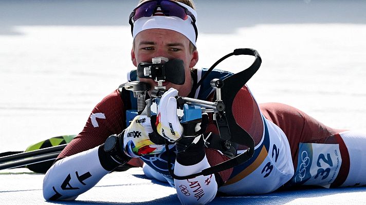 Biatlón JJOO Milano Cortina 2026 - Final masculina. Persecución 12,5 km
