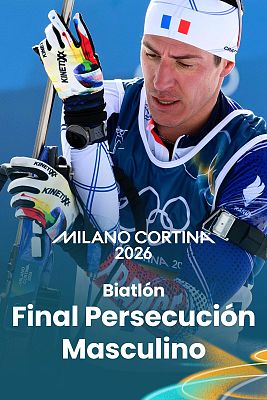 Biatlón JJOO Milano Cortina 2026 - Final masculina. Persecución 12,5 km