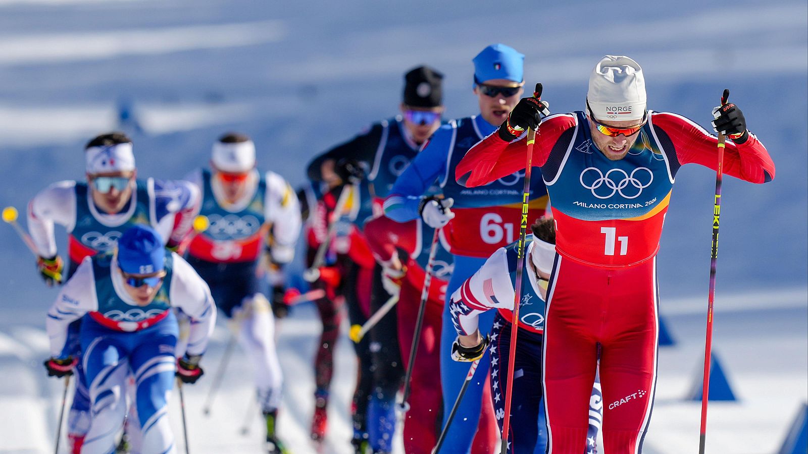 JJOO Invierno 2026 - Esquí de fondo: Final masculina relevos 4 x 7,5 km - Esquí de Fondo JJOO Milano Cortina 2026 | Ver