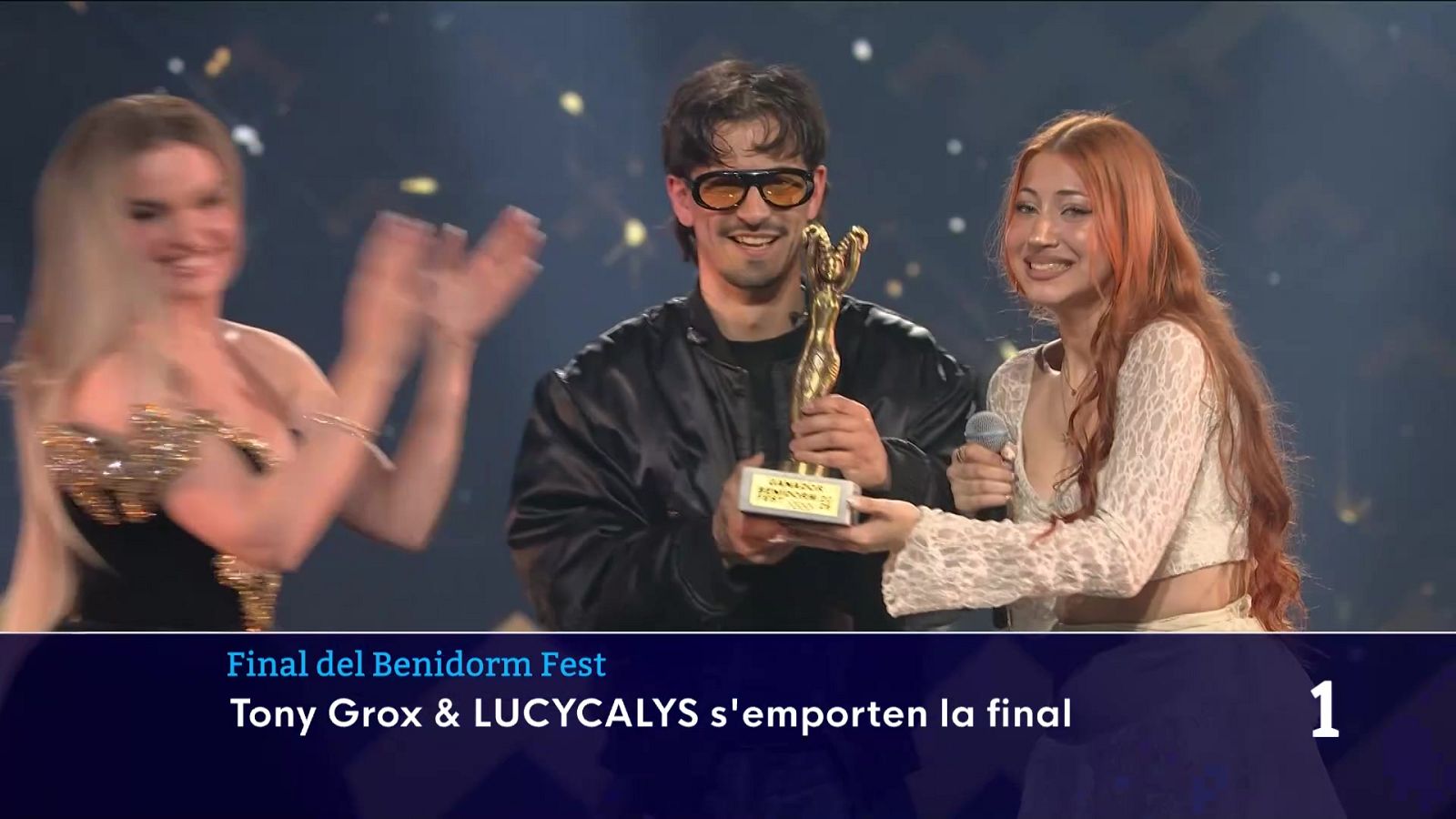 Tony Grox & LUCYCALYS guanyen el Benidorm Fest amb "Te amaré"