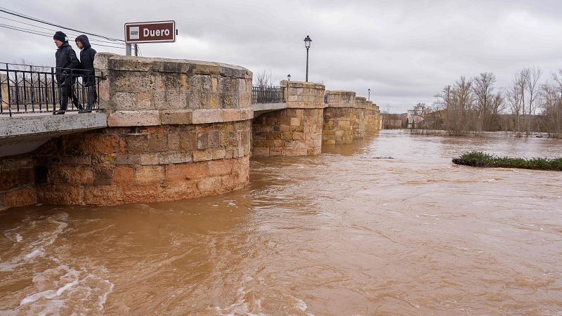 Remite el temporal asociado a la borrasca Oriana - Telediario Fin de Semana | Ver