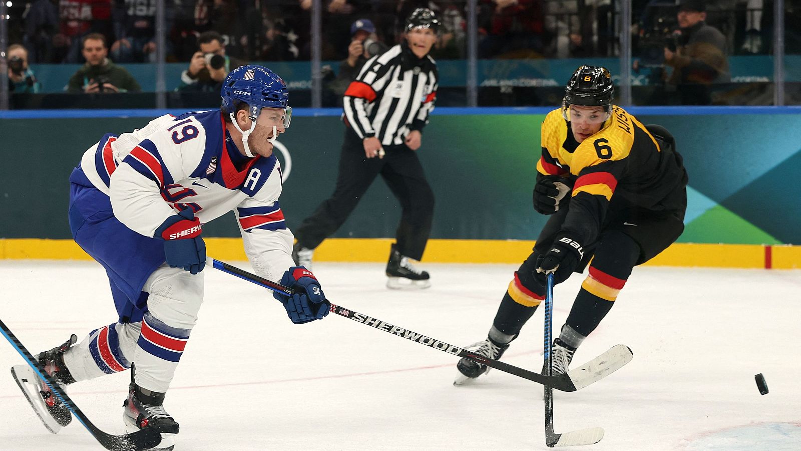 JJOO Invierno 2026 - Hockey hielo: Ronda preliminar masculina: EEUU - Alemania - Hockey Hielo JJOO Milano Cortina 2026 | Ver