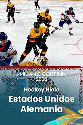 Hockey Hielo JJOO Milano Cortina 2026 - Ronda preliminar masculina: EEUU - Alemania
