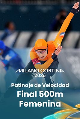 Patinaje de velocidad JJOO Milano Cortina 2026 - Final 500 metros femenino