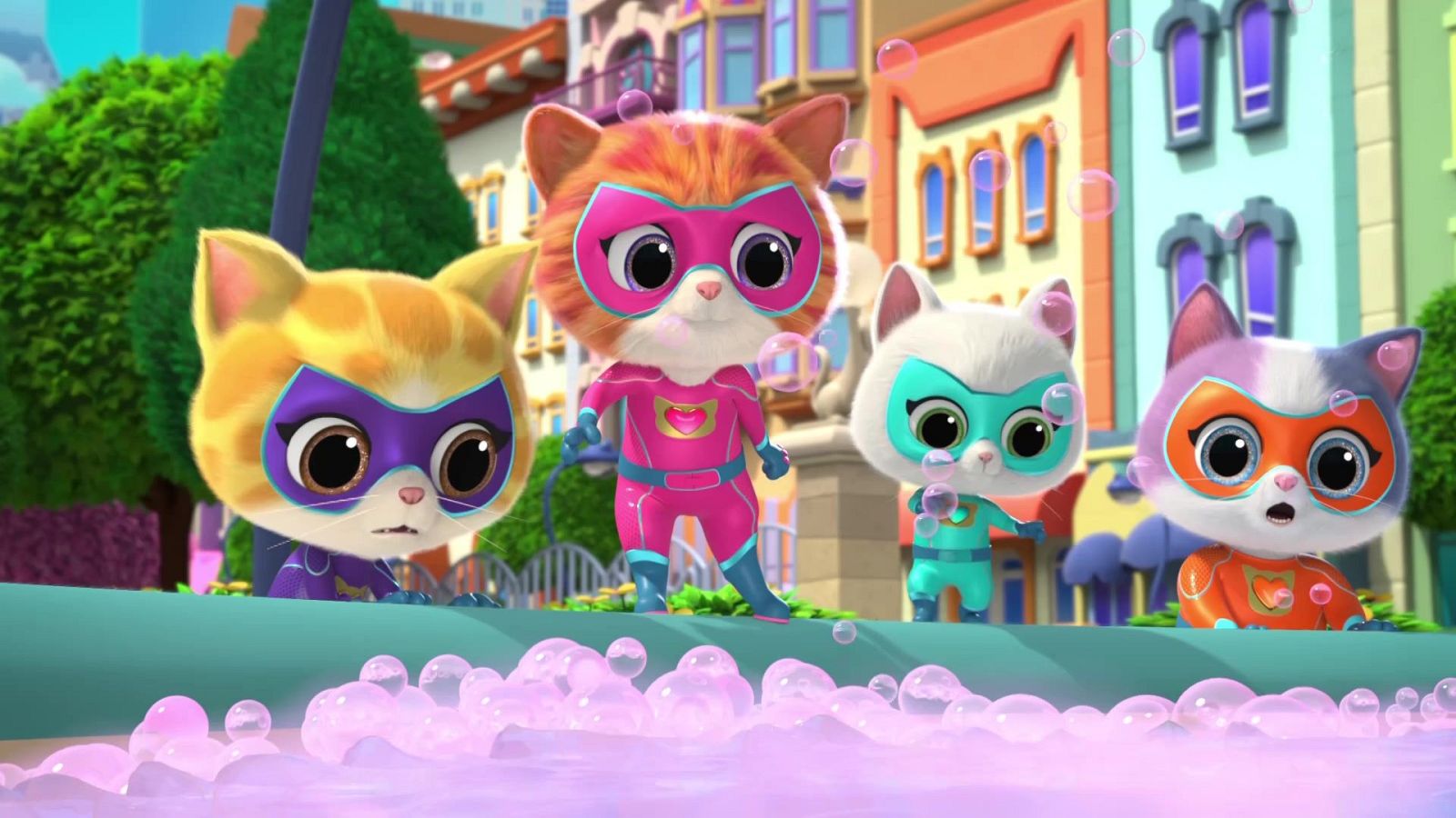 Superkitties - Las molestas burbujas - Superkitties | Ver