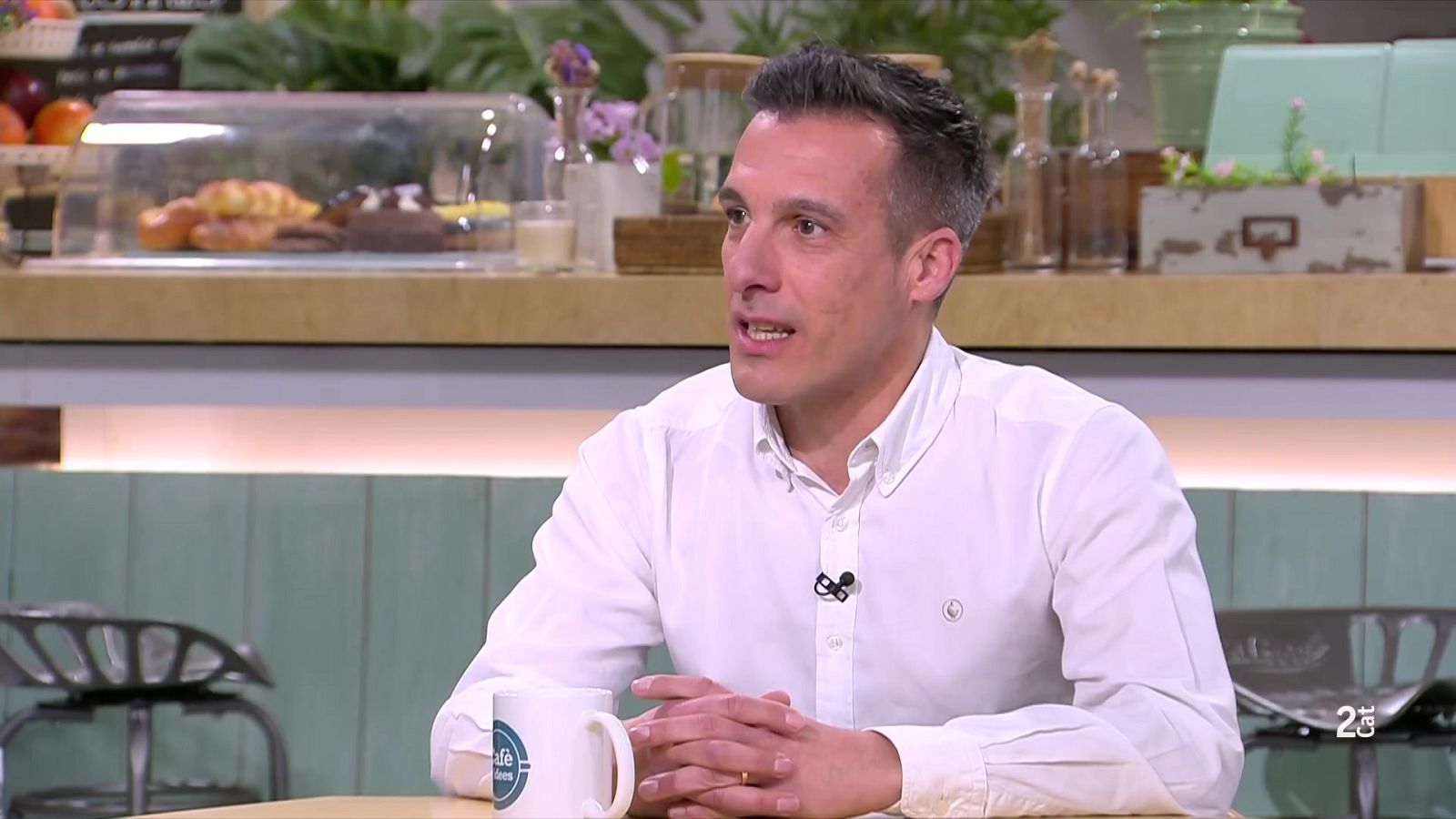 Xavier Estrada Fernàndez presenta el llibre 'El partit que no veus'