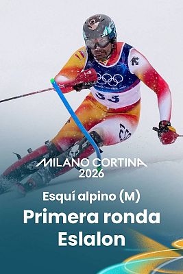 Esquí Alpino JJOO Milano Cortina 2026 - Primera ronda Eslalon masculino