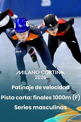 Patinaje de velocidad JJOO Milano Cortina 2026 - Pista corta: Finales 1000m femenino y eliminatorias masculinas (500m y 5000m relevos)