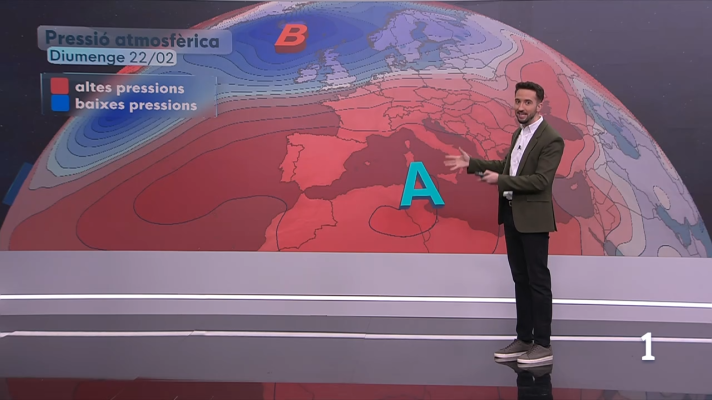 El temps - Dos dies de calma, dos dies de ventades i neu, abans d'un cap de setmana anticiclònic