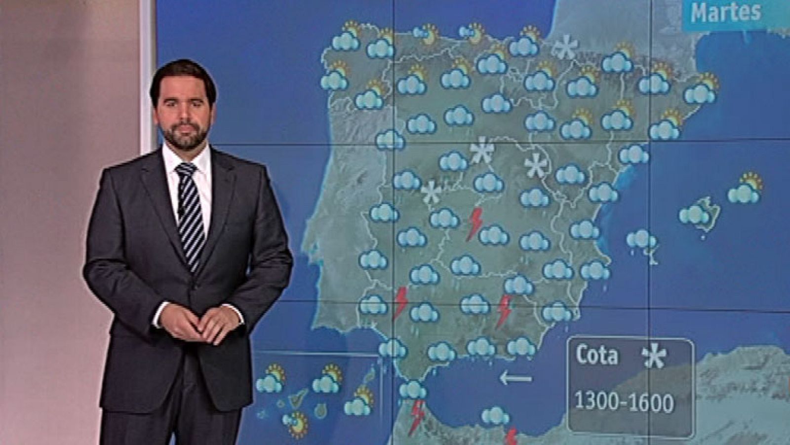 Lluvias intensas en todo el país
