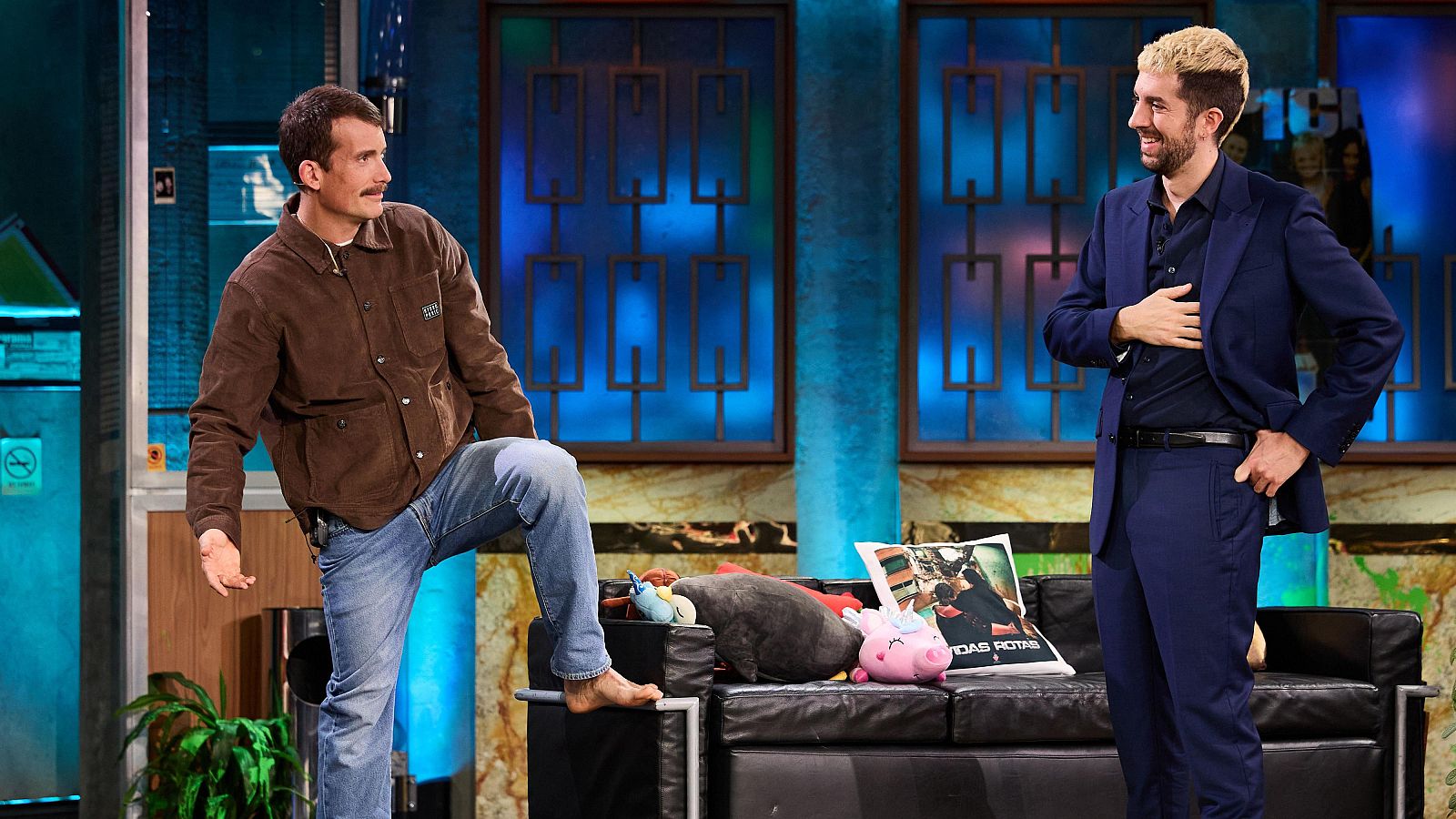 La Revuelta | Grison se destroza la uña del pie con las pesas - La Revuelta | Ver