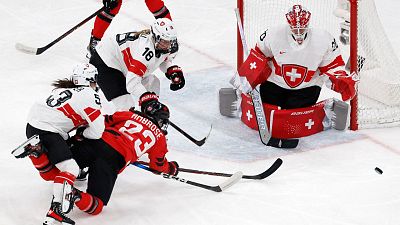 Semifinal femenina: Canadá - Suiza