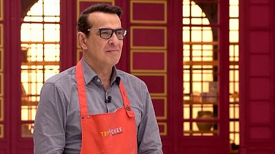 La tarta de Luis Merlo: 'Qué disgusto más grande, hija mía'