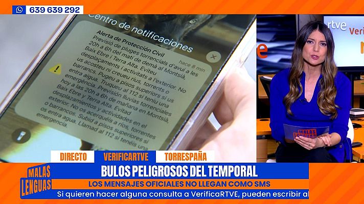 Malas lenguas - Verifica RTVE desmonta los bulos sobre emergencias climáticas