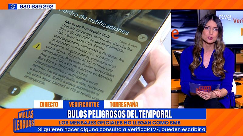 Verifica RTVE desmonta los bulos sobre emergencias climáticas - Malas lenguas | Ver