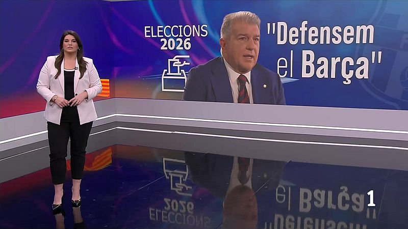 Laporta presenta la seva candidatura proclamant: “Defensem el Barça”