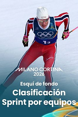 Clasificación sprint por equipos masculino y femenino