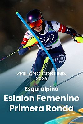 Esquí Alpino JJOO Milano Cortina 2026 - Primera ronda eslalon femenino