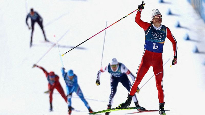 Klaebo se cuelga su quinto oro en relevos, el d�cimo en su carrera - Esqu� de Fondo JJOO Milano Cortina 2026 | Ver