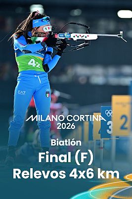 Biatlón JJOO Milano Cortina 2026 - Final femenina relevos 4 x 6 km