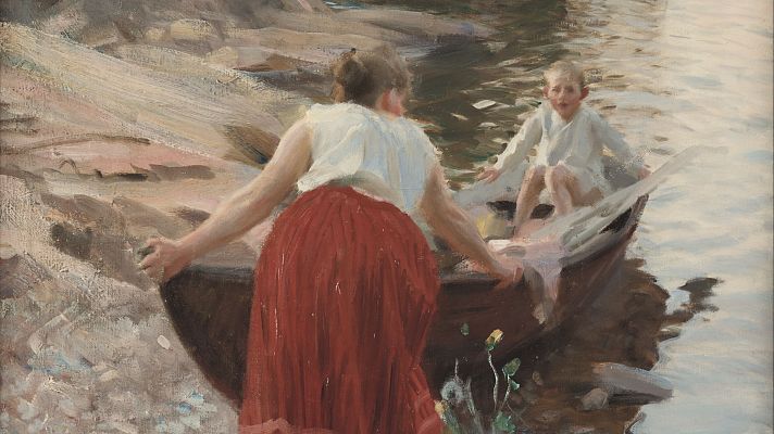 Telediario 1 - El naturalismo de Anders Zorn en la Fundación Mapfre, en Madrid