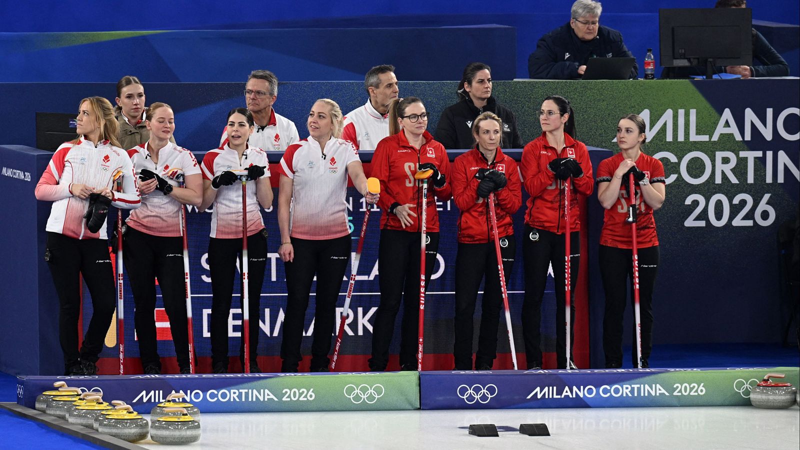 JJOO Invierno 2026 - Curling: Round Robin femenino: Suiza - Dinamarca | Ver