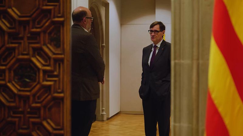 Aix� es va gravar el 'Pla seq��ncia' amb el president Illa - Pla seq��ncia | Veure