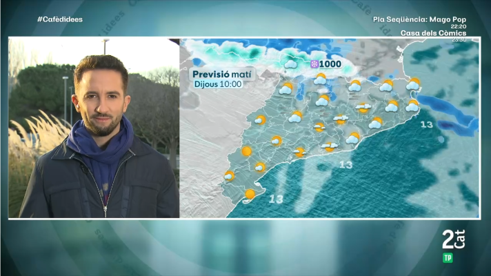 El temps - Borrasca Pedro: vent, neu i més fred, abans d'un cap de setmana de sol i bonança