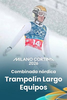 Combinada Nórdica JJOO Milano Cortina 2026 - Saltos trampolín largos por equipos