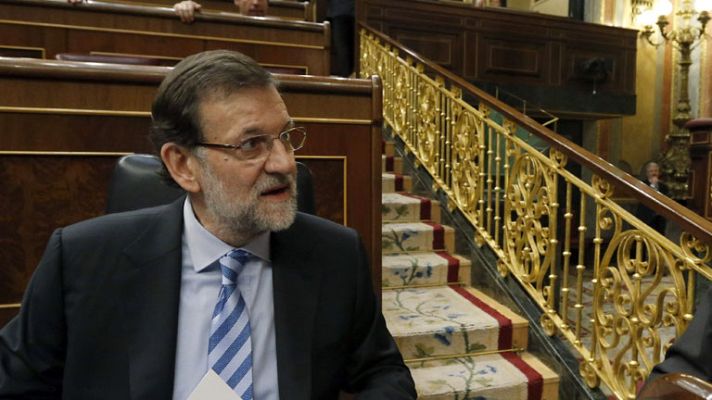 Telediario 1 - Primer Debate de la Nación de Rajoy