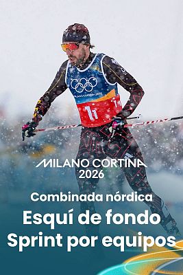 Combinada Nórdica JJOO Milano Cortina 2026 - Esquí de fondo Sprint por equipos