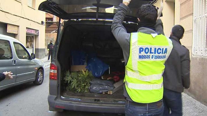 Telediario 1 - Banda latina desarticulada