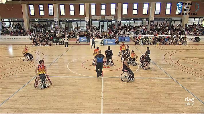 Baloncesto en silla de ruedas - Copa del Rey. Cuartos de final: Mideba Extremadura - Amivel Reyes Gutiérrez