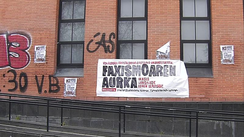 La EHU cierra el campus de �lava por un acto de VOX el 23-F | RTVE Play - Ver ahora